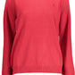 Red Wool Women Sweater