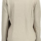 Beige Wool Women Sweater