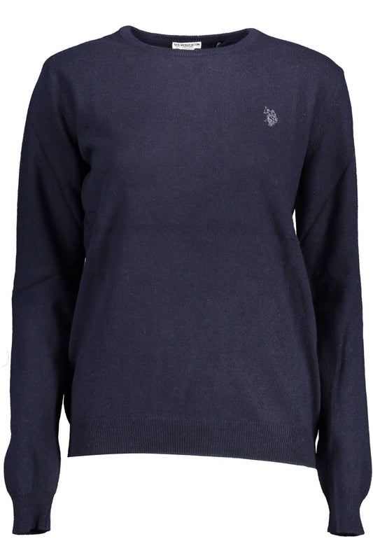 Blue Wool Women Shirt