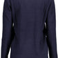 Blue Acrylic Women Sweater