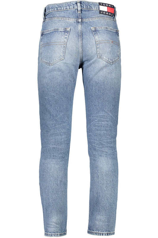 Blue Cotton Men Jeans