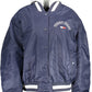 Blue Polyamide Women Jacket
