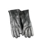 Black Leather Men Glove