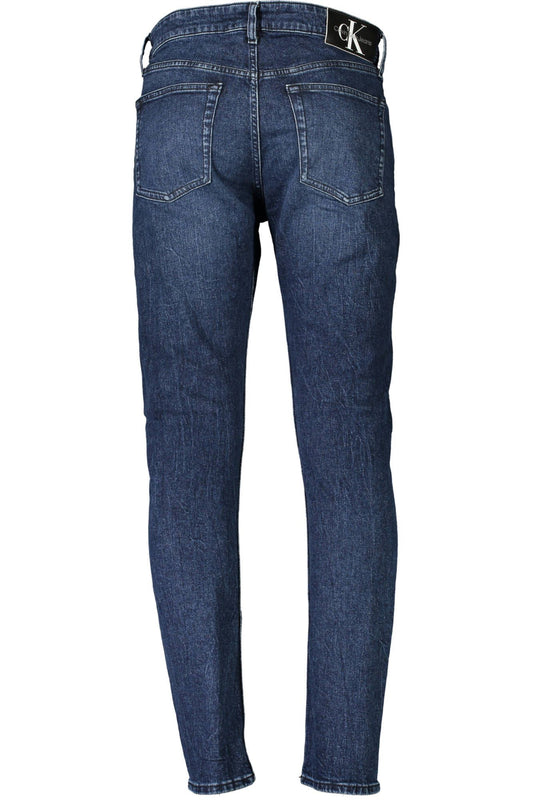 Blue Cotton Men Jeans