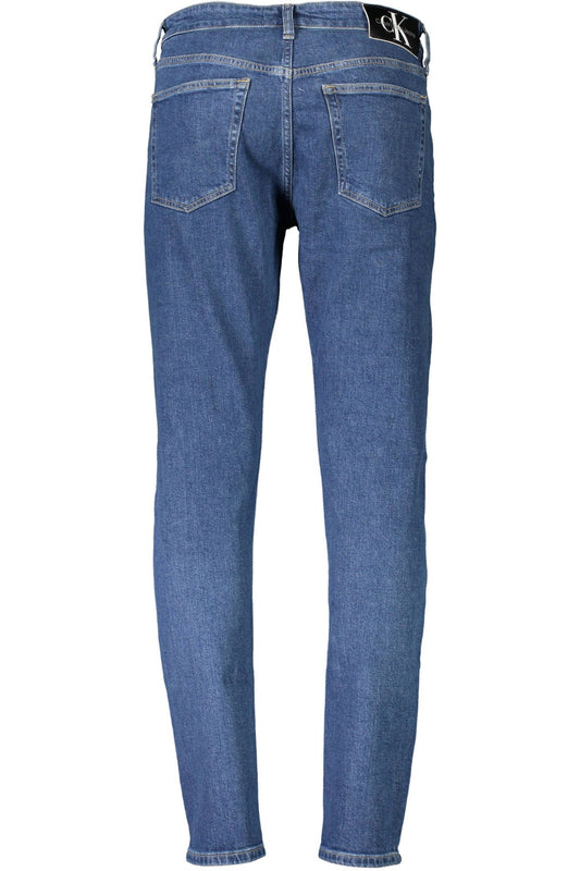 Blue Cotton Men Jeans
