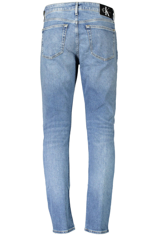 Blue Cotton Men Jeans