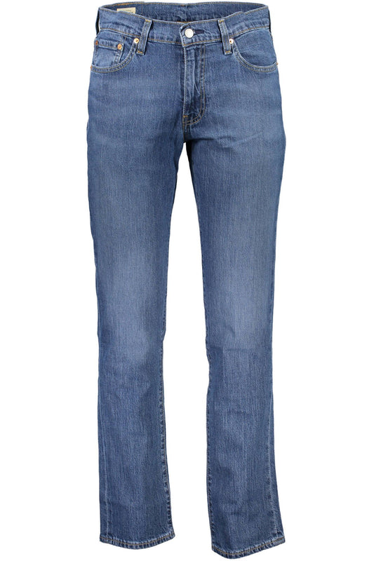 Blue Cotton Men Jeans