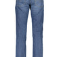 Blue Cotton Men Jeans