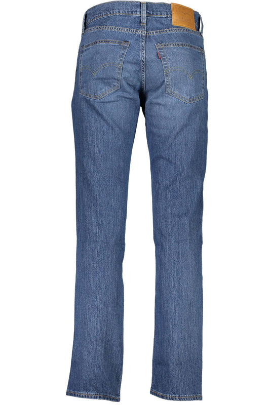 Blue Cotton Men Jeans