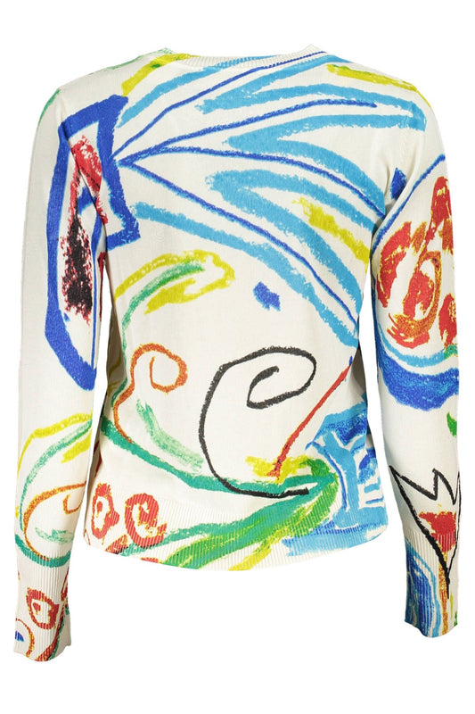 White Viscose Women Shirt