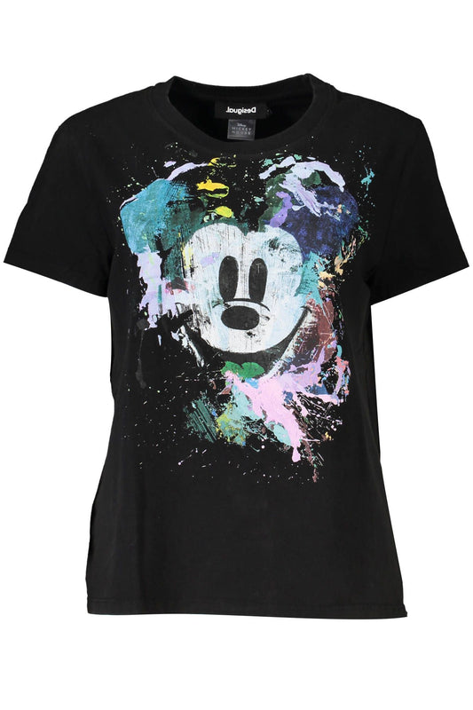 Black Cotton Women Top