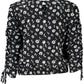 Black Viscose Women Blouse