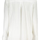 White Viscose Women Shirt