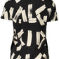 Black Cotton Women Top