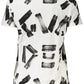 White Cotton Women T-Shirt