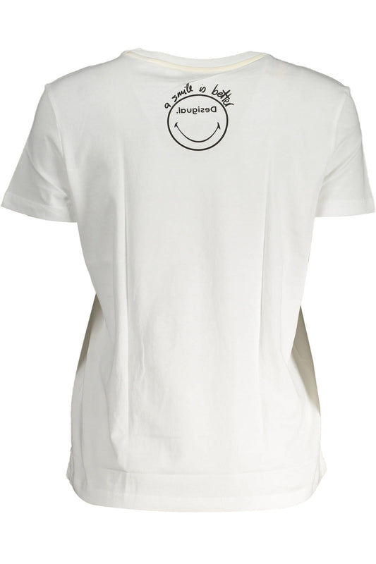 White Cotton Women Top