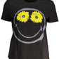 Black Cotton Women Top