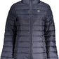 Blue Polyester Women Jacket