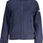 Blue Polyester Women Jacket