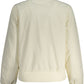 White Polyester Women Jacket