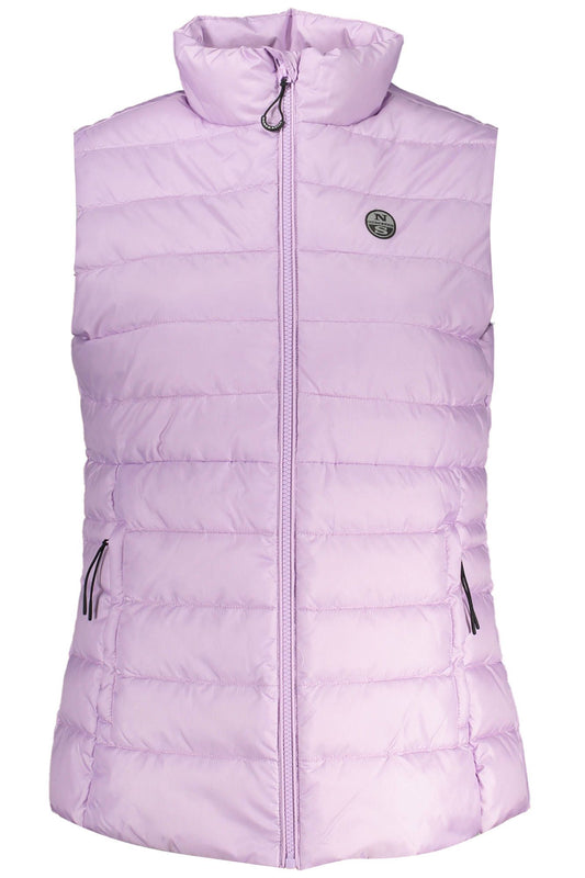 Pink Polyester Women Jacket