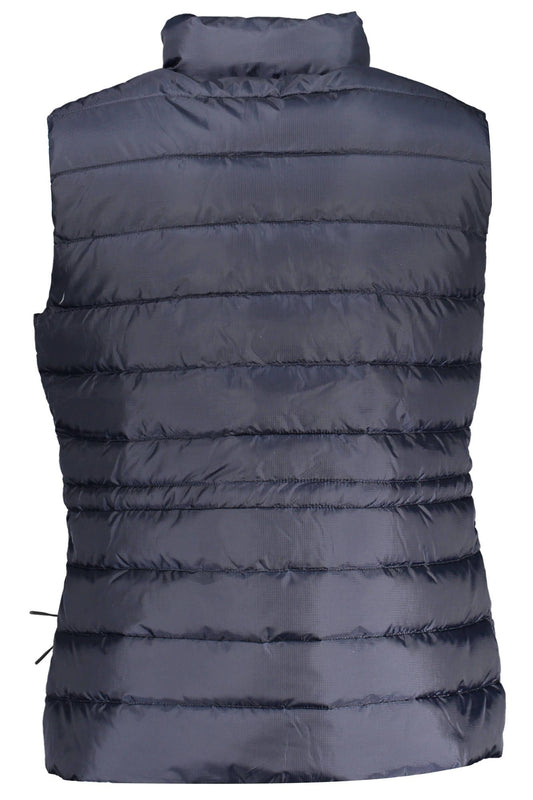Blue Polyester Women Jacket
