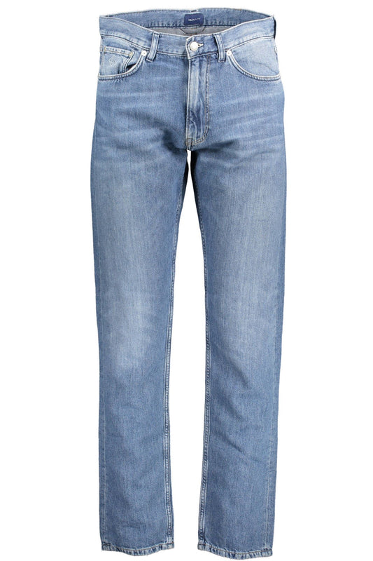 Blue Cotton Men Jeans