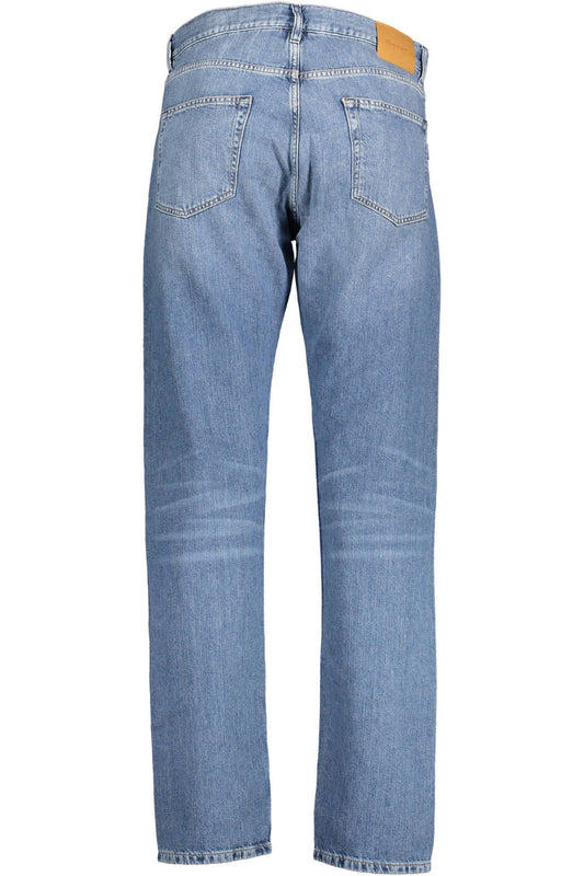Blue Cotton Men Jeans
