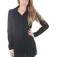 Black Cotton Women Shirt