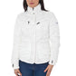 White Polyester Women Jacket