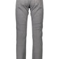 Gray Cotton Mens Trousers