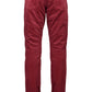 Red Cotton Men Pant
