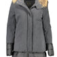 Gray Polyester Women Jacket