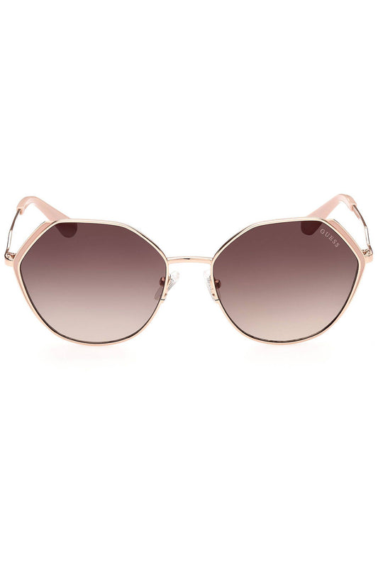 Pink Metal Women Sunglass