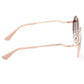 Pink Metal Women Sunglass