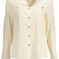 White Lyocell Women Shirt