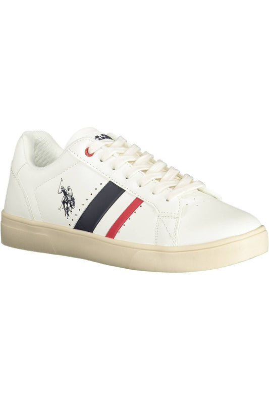White Eco Leather Men Sneaker