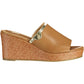 Brown Eco Suede Women Sandal