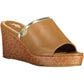 Brown Eco Suede Women Sandal