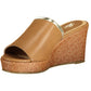 Brown Eco Suede Women Sandal
