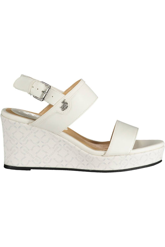 White Eco Leather Women Sandal