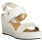 White Eco Leather Women Sandal