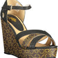 Black Eco Suede Women Sandal