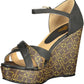 Black Eco Suede Women Sandal