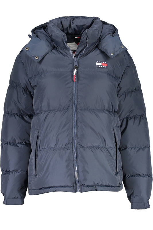 Blue Polyester Women Jacket
