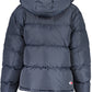 Blue Polyester Women Jacket