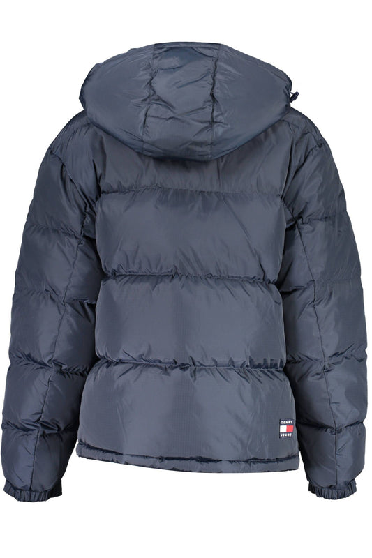 Blue Polyester Women Jacket