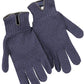 Blue Wool Men Glove