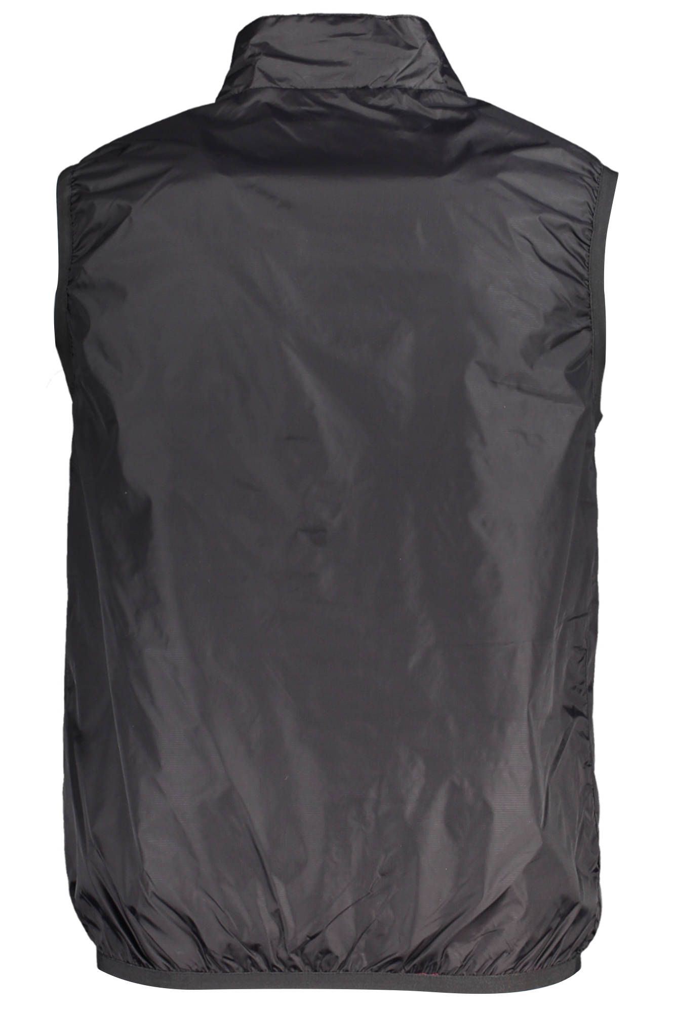 Black Nylon Men Jacket