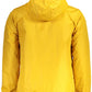 Yellow Nylon Men Jacket
